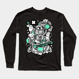 DJ Graphic Long Sleeve T-Shirt